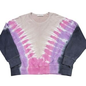 Daydreamer Flying V Tie Dye Sweatshirt, L